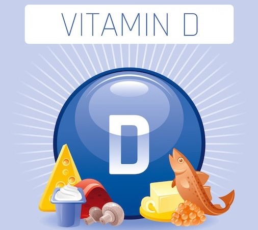 Vitamin D in Food: The most common foods are